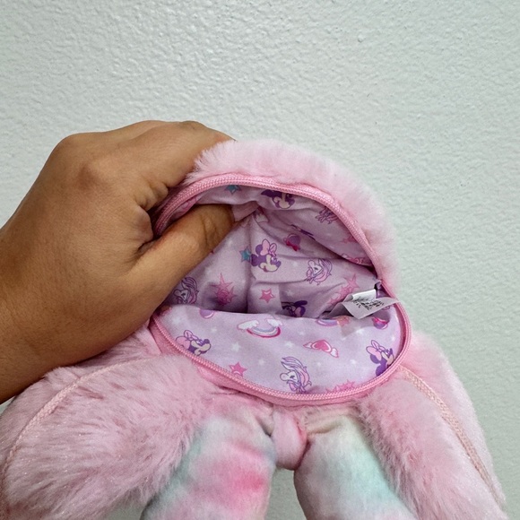 NEW Pastel Plush Minnie Mouse Purse - Picture 7 of 8